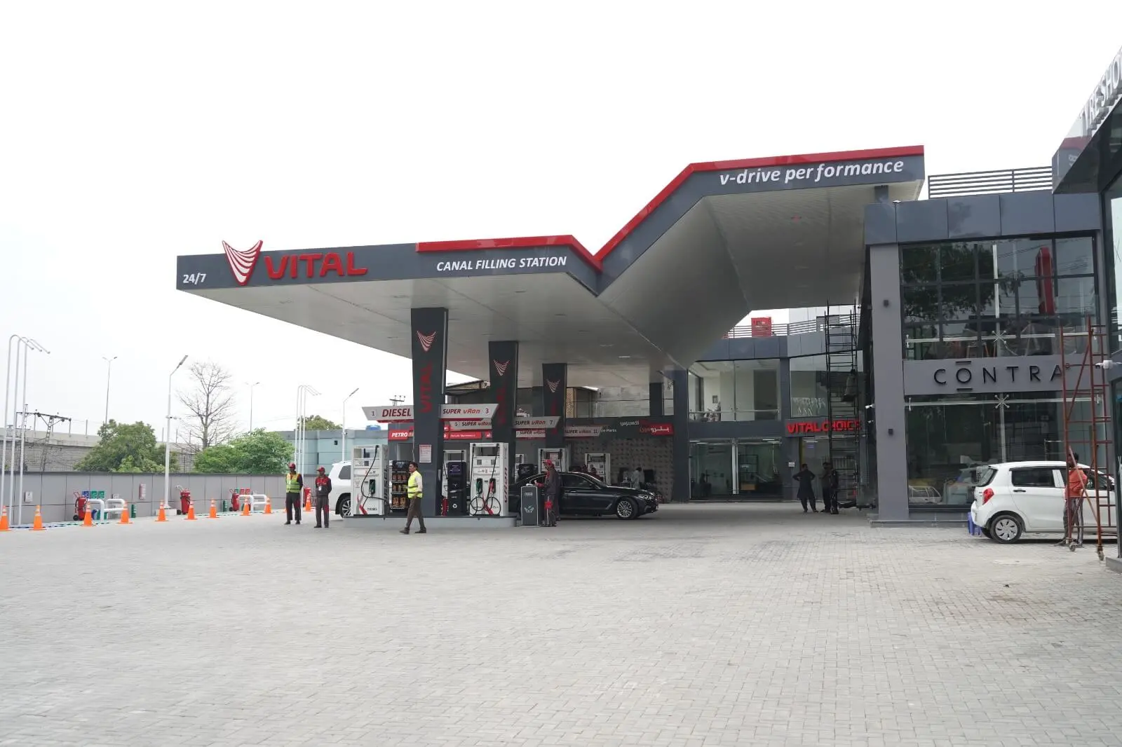 Vital Petroleum Canal Filling Station — forecourt, pumps, and site facilities